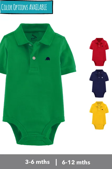 Pique Polo - Onesie