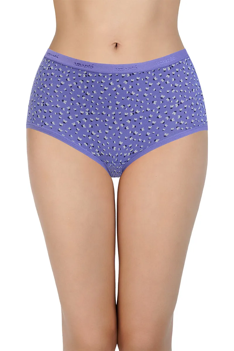 Print High Rise Full Brief Panties (Pack of 3)