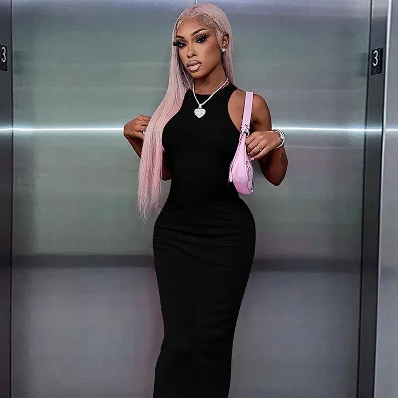 Sleeveless Bodycon Maxi Dresses*