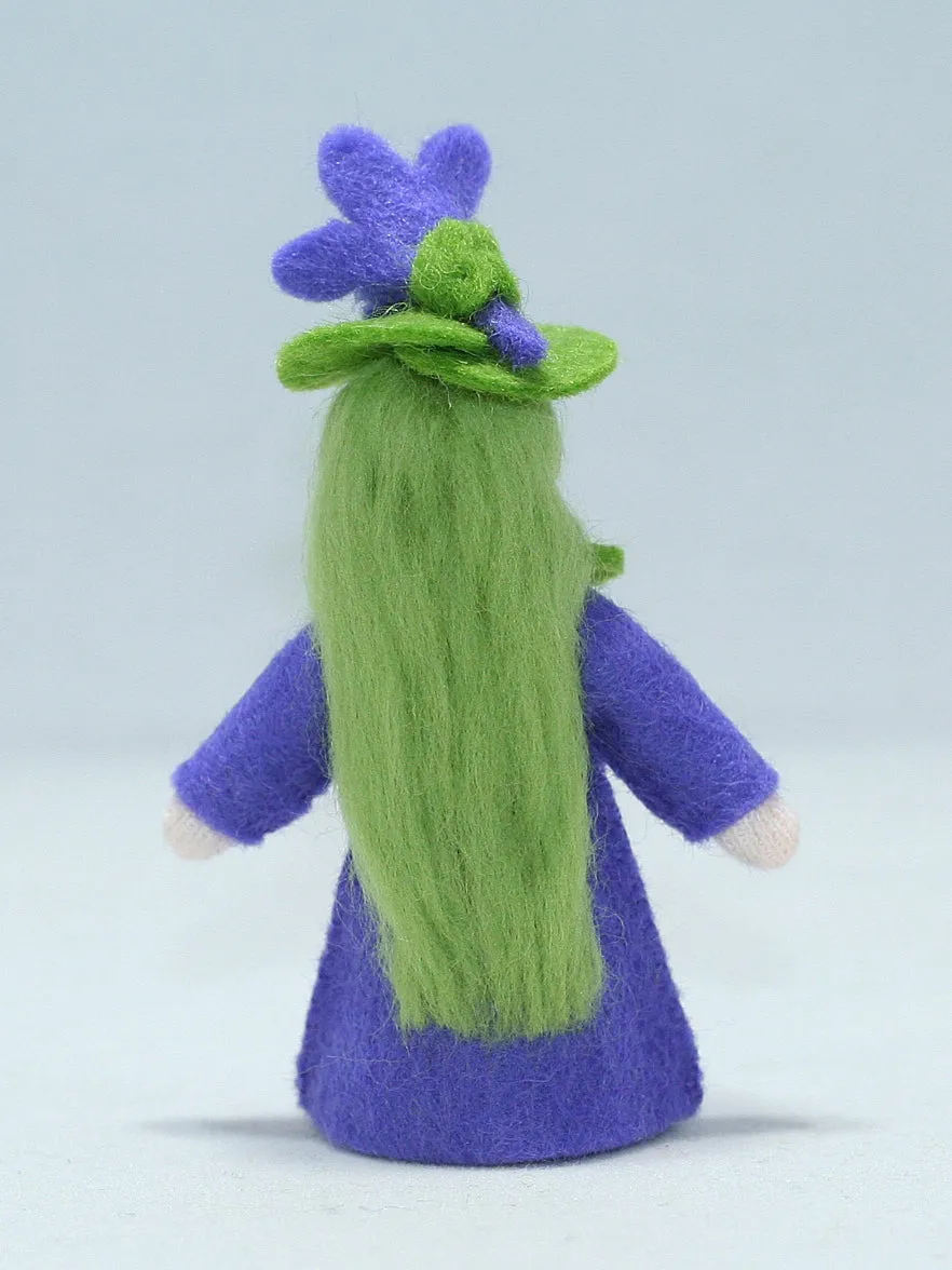 Sweet Violet Fairy Felted Waldorf Doll - Two Skin Colors