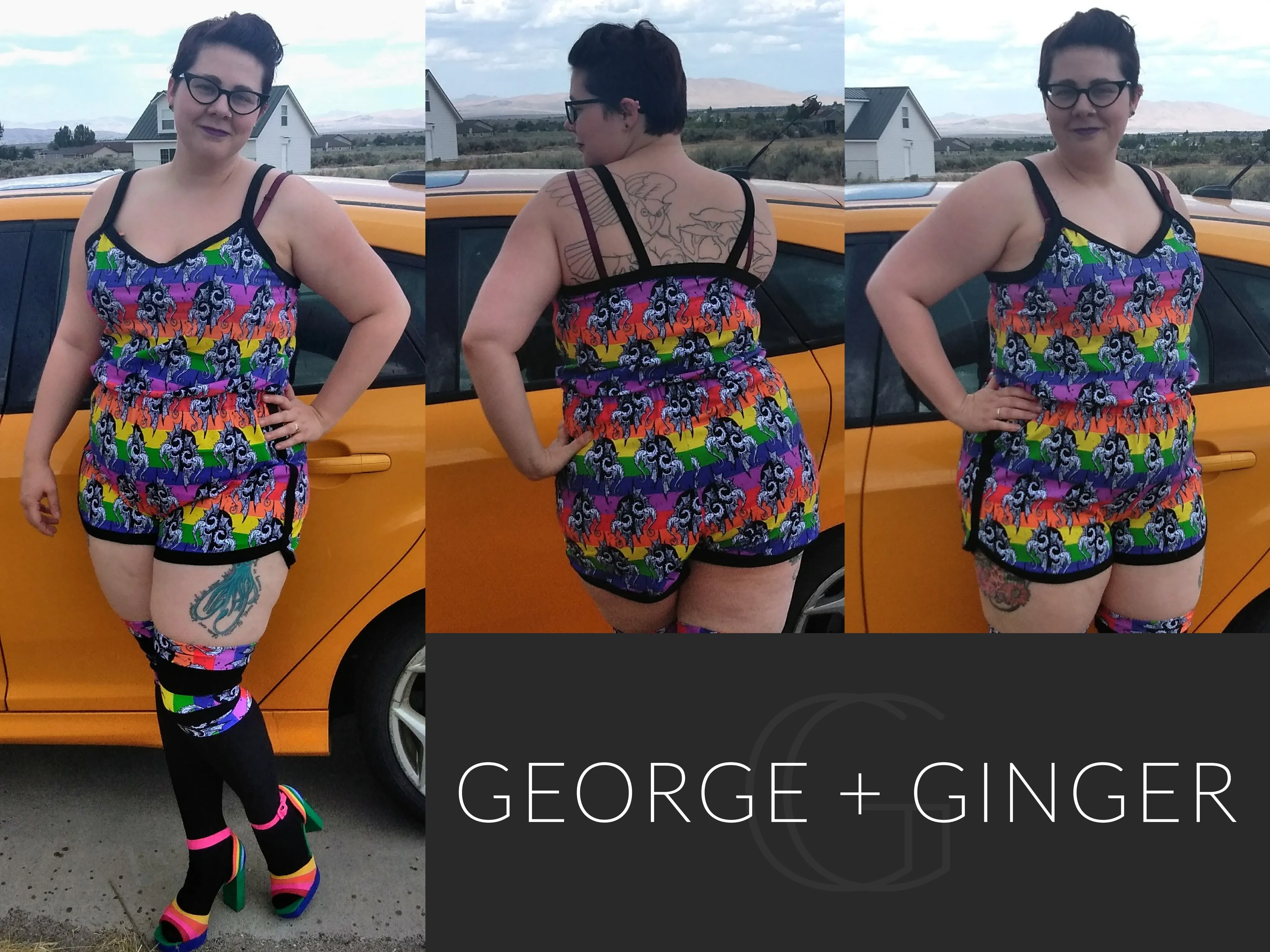 The Roller Romper PDF Sewing Pattern