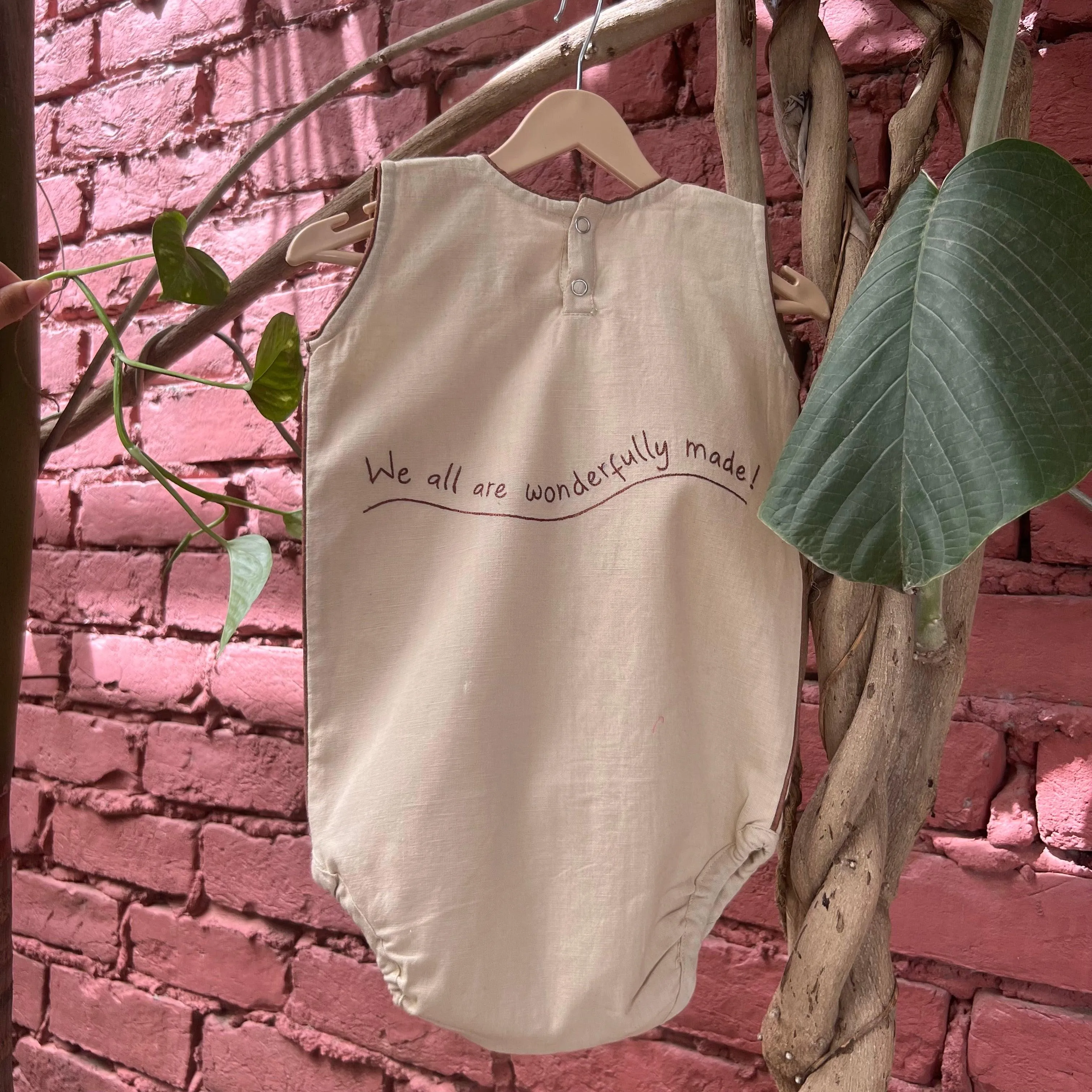 We are all wonderful Romper