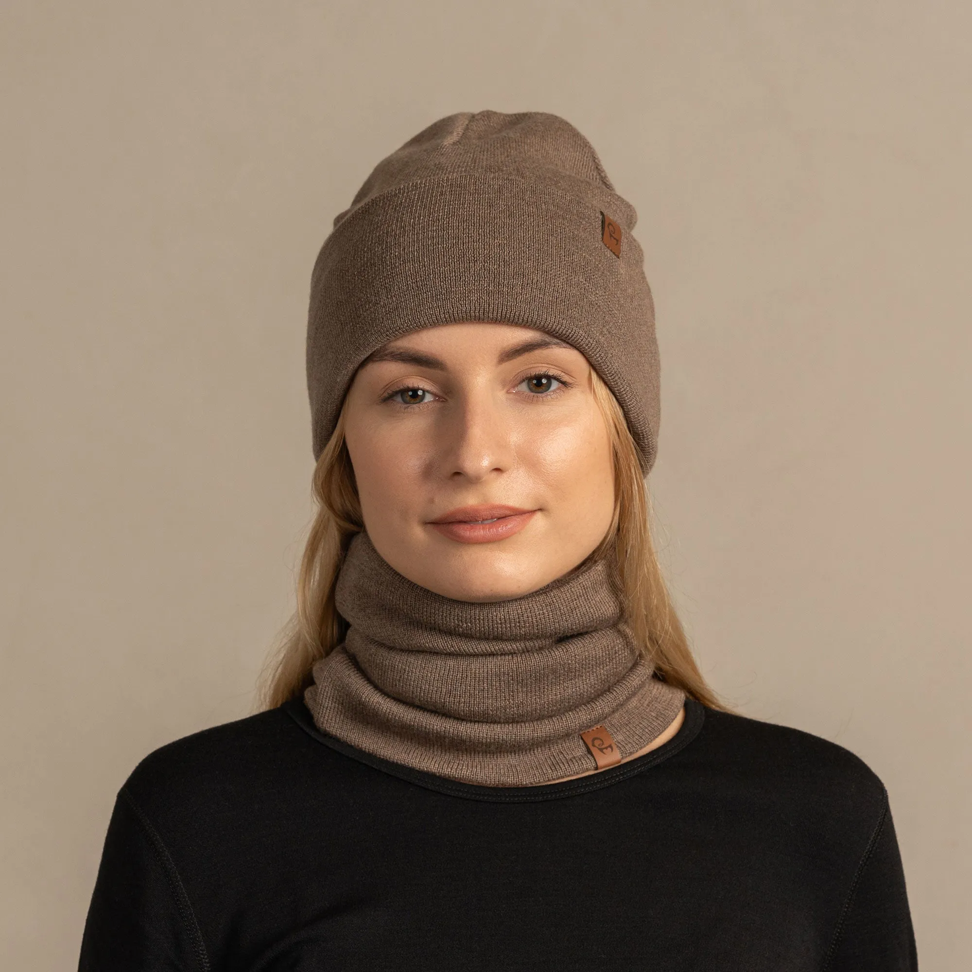 Women's Knit Beanie Merino